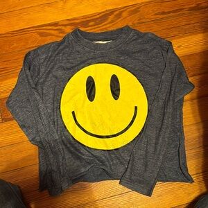 Vintage havanas medium 10/12 emoji smile face euc